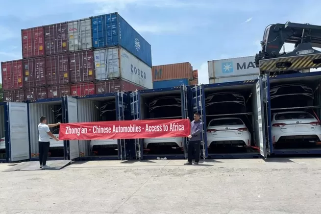 Zhongan TikTech(Anhui) Co.Ltd.'s First Batch of “Used Cars” Head to Africa